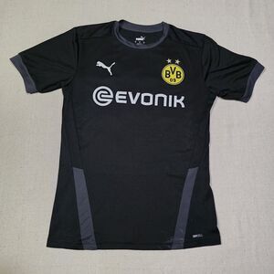 Puma Dry Cell Borussia Dortmund BVB 09 Soccer Football Jersey Shirt Womens Small